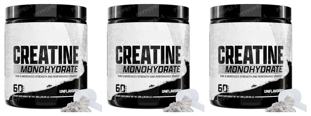 Creatine Monohydrate Powder 5g Pure Micronized Unflavored Sports Nutrition Supplement Workout Performance Support 300g
