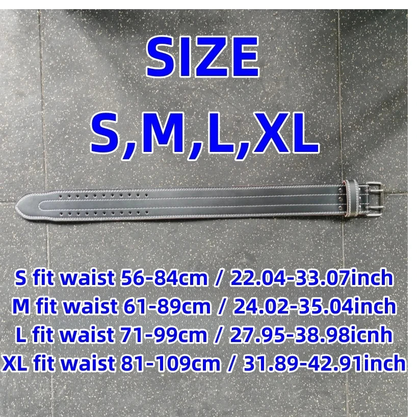 Fitness Weight Lifting Belt for Men & Women, Smooth PU Gym Belts,for Support Weight Belt for Powerlifting, Strength Training