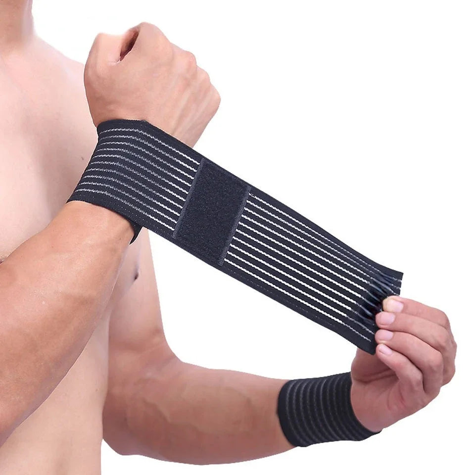 Gym Support Wrist Brace Wrap carpal tunnel Cotton Elastic Bandage Hand Sport Wristband wristband dispenser  wristbands 1PCS