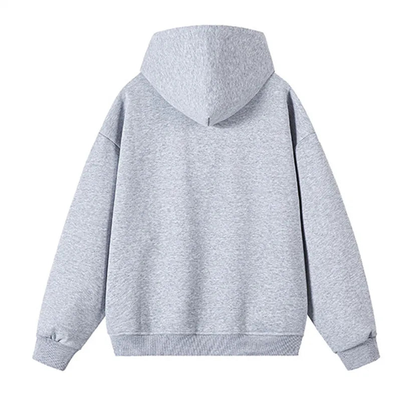 2026 Spring Cotton Hooded Hoodies Men Fashion Youthful Vitality Casual Outerwear Mens Zipper Hoodie Coat Hooded Sweatshirt Tops