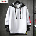 Fashion Patchwork Men Hoodies Hip Hop Streetwear Men Sweatshirt Casual Breathable Men's Pullovers Personality Hoodies for Women