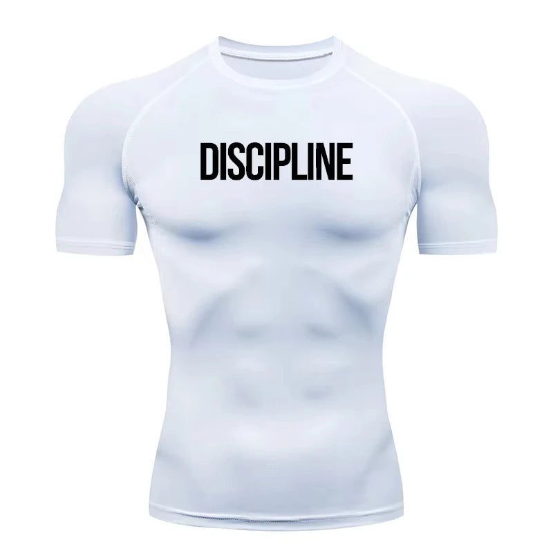 Quick drying T-shirt suitable for fitness, running, acceleration, breathability, slim fit, cycling, marathon, high elasticity
