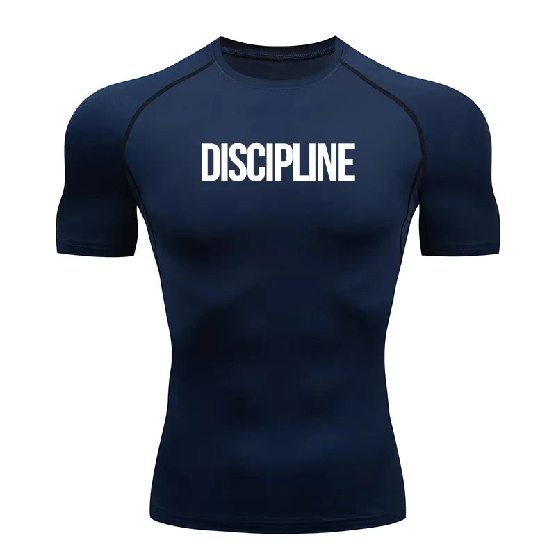 Quick drying T-shirt suitable for fitness, running, acceleration, breathability, slim fit, cycling, marathon, high elasticity