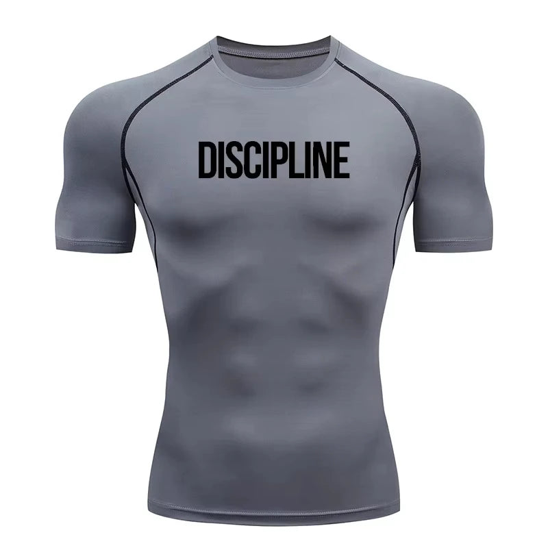 Quick drying T-shirt suitable for fitness, running, acceleration, breathability, slim fit, cycling, marathon, high elasticity