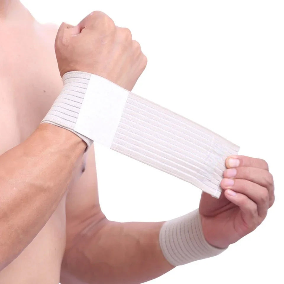 Gym Support Wrist Brace Wrap carpal tunnel Cotton Elastic Bandage Hand Sport Wristband wristband dispenser  wristbands 1PCS
