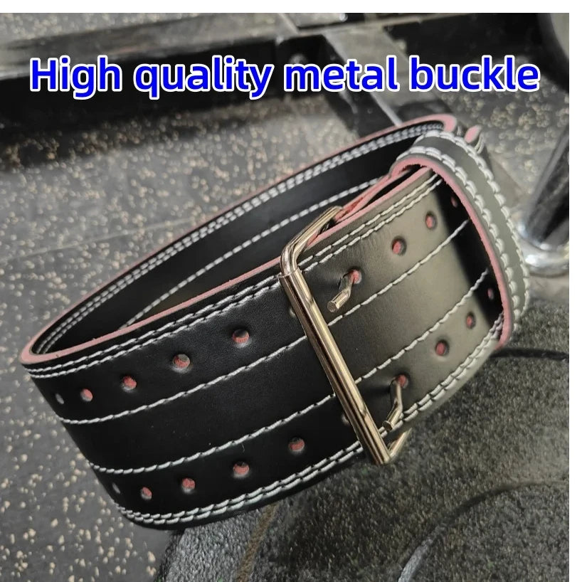 Fitness Weight Lifting Belt for Men & Women, Smooth PU Gym Belts,for Support Weight Belt for Powerlifting, Strength Training