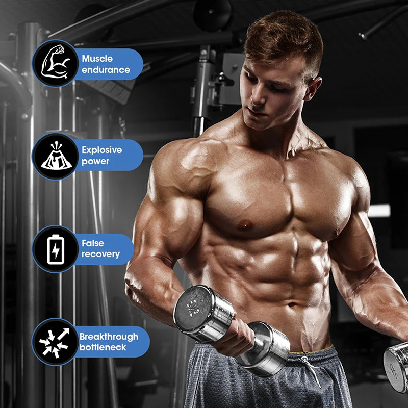 Creatine Monohydrate - Supports Muscle, Energy and Cognitive Function, Increases Lean Muscle Mass - Gluten Free