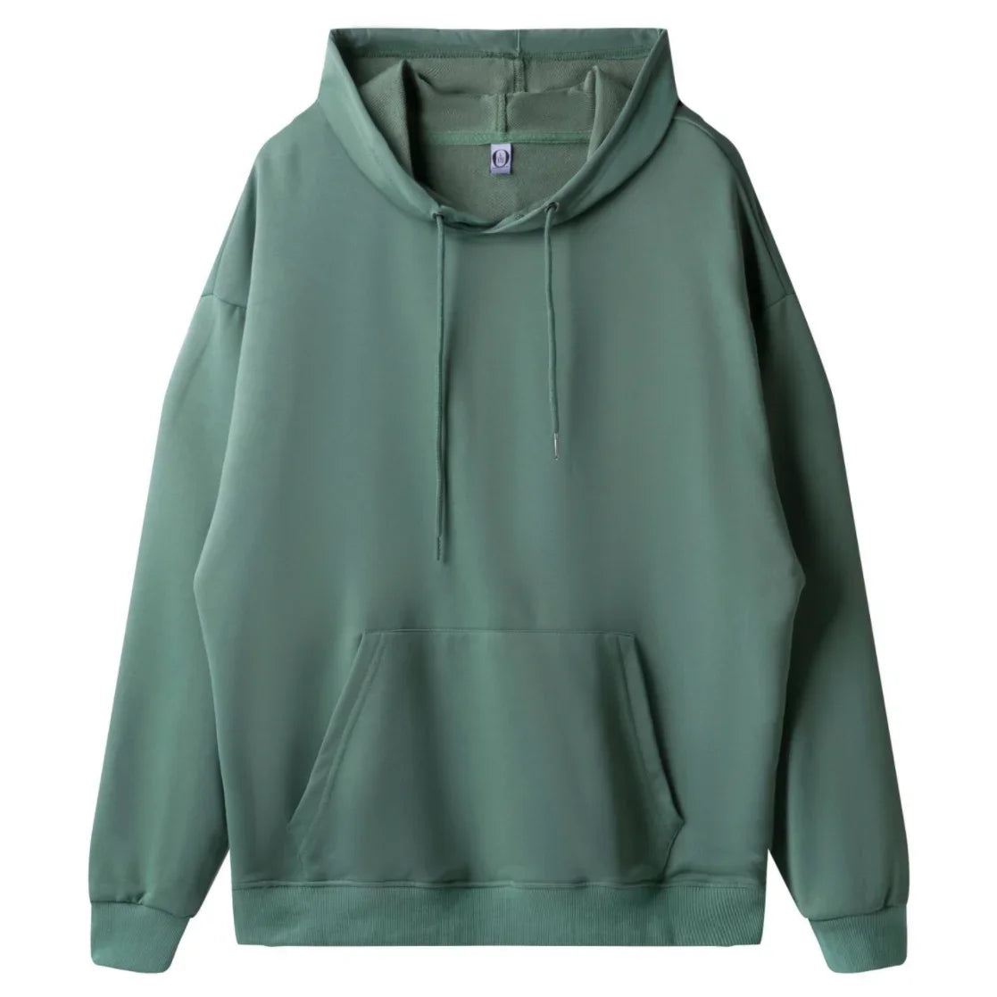Hip-Hop Men Women Dark green Hoodie Sweatshirt High Street Mens Harajuku Fashion Casual Loose Fit Hooded Pullover y2k Hoodies