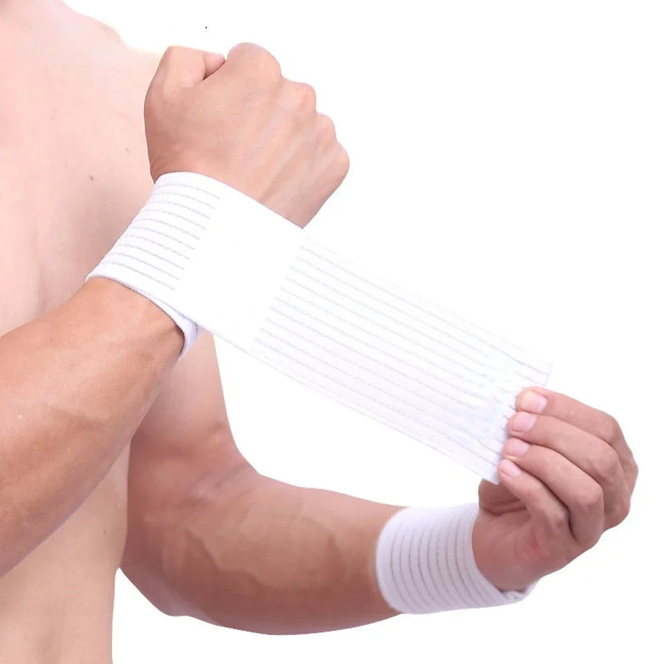 Gym Support Wrist Brace Wrap carpal tunnel Cotton Elastic Bandage Hand Sport Wristband wristband dispenser  wristbands 1PCS