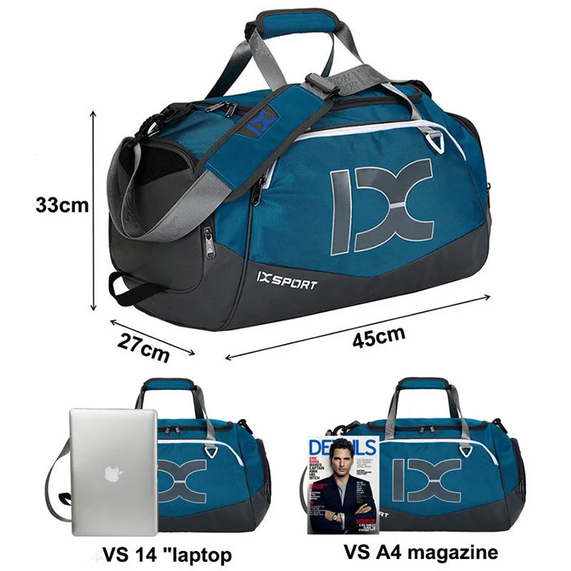 Outdoor Fitness Bag Training Gym Bags Duffle Bag Sport Basketball Travel Shoulder Bag Sportsbag For Women Yoga Handbag Mochila