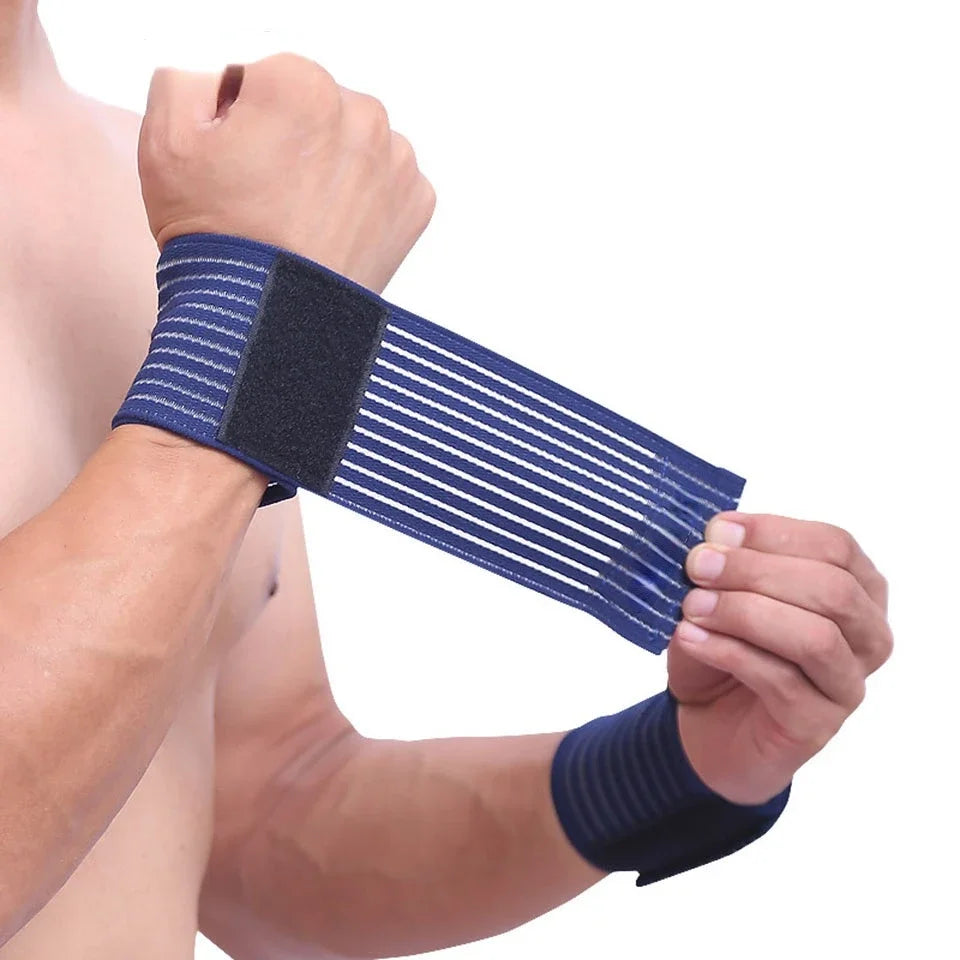 Gym Support Wrist Brace Wrap carpal tunnel Cotton Elastic Bandage Hand Sport Wristband wristband dispenser  wristbands 1PCS