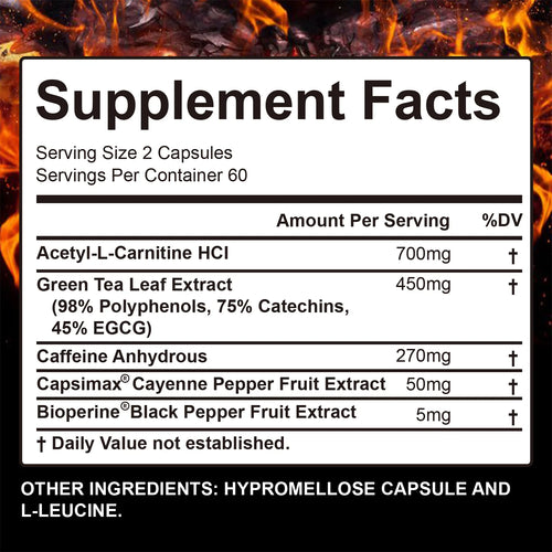 Burn-XT Fat Burner - Burn Calories, Suppress Appetite, Detoxify, Promote Digestive Health