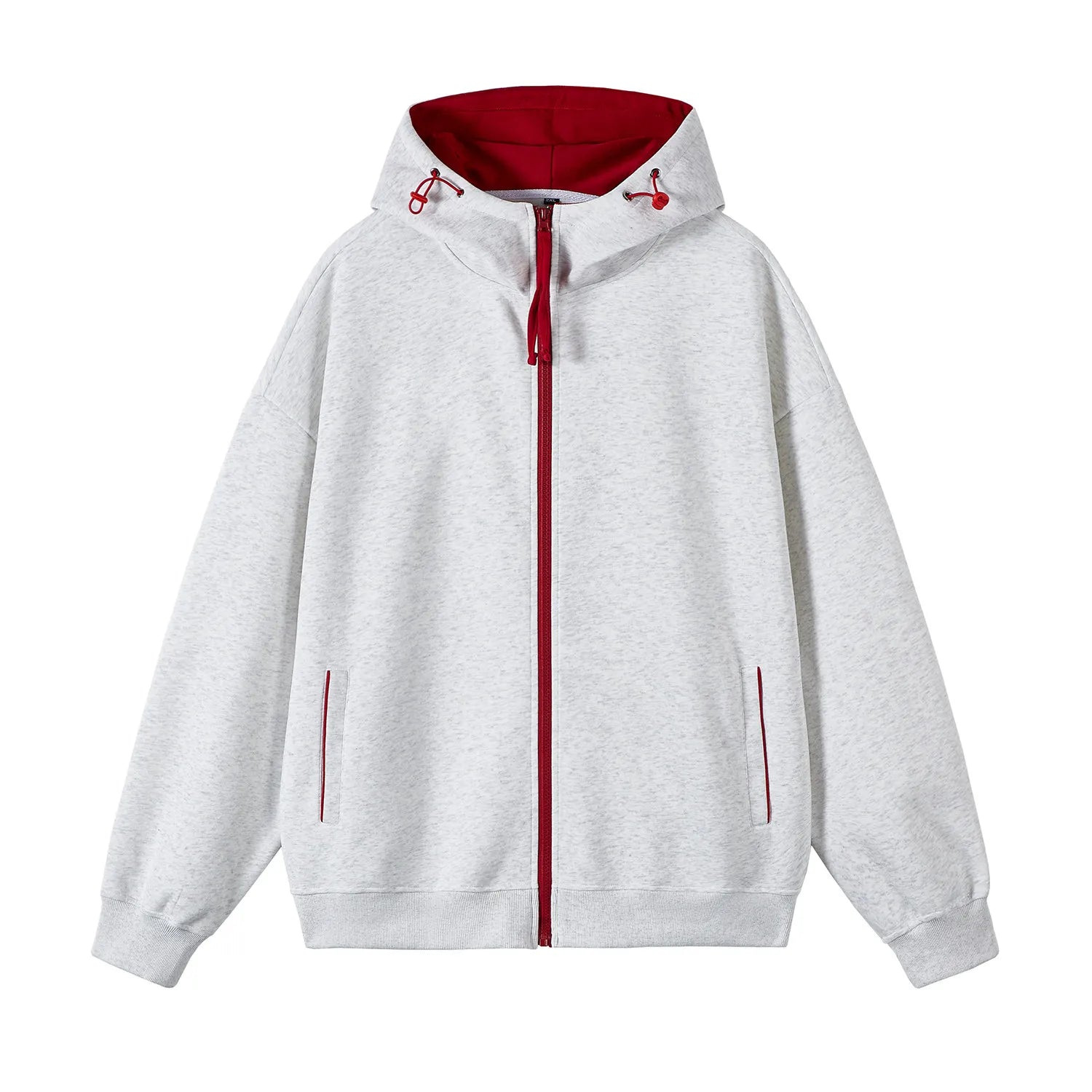 2026 Spring Cotton Hooded Hoodies Men Fashion Youthful Vitality Casual Outerwear Mens Zipper Hoodie Coat Hooded Sweatshirt Tops