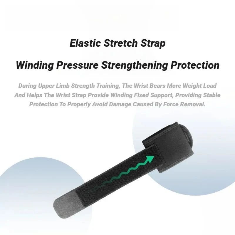 Fitness Wrist Support Straps Adjustable Strength Bandage Hand Wrist-Band Gym Wraps Brace Sports Wristbands for Workout Weightlif