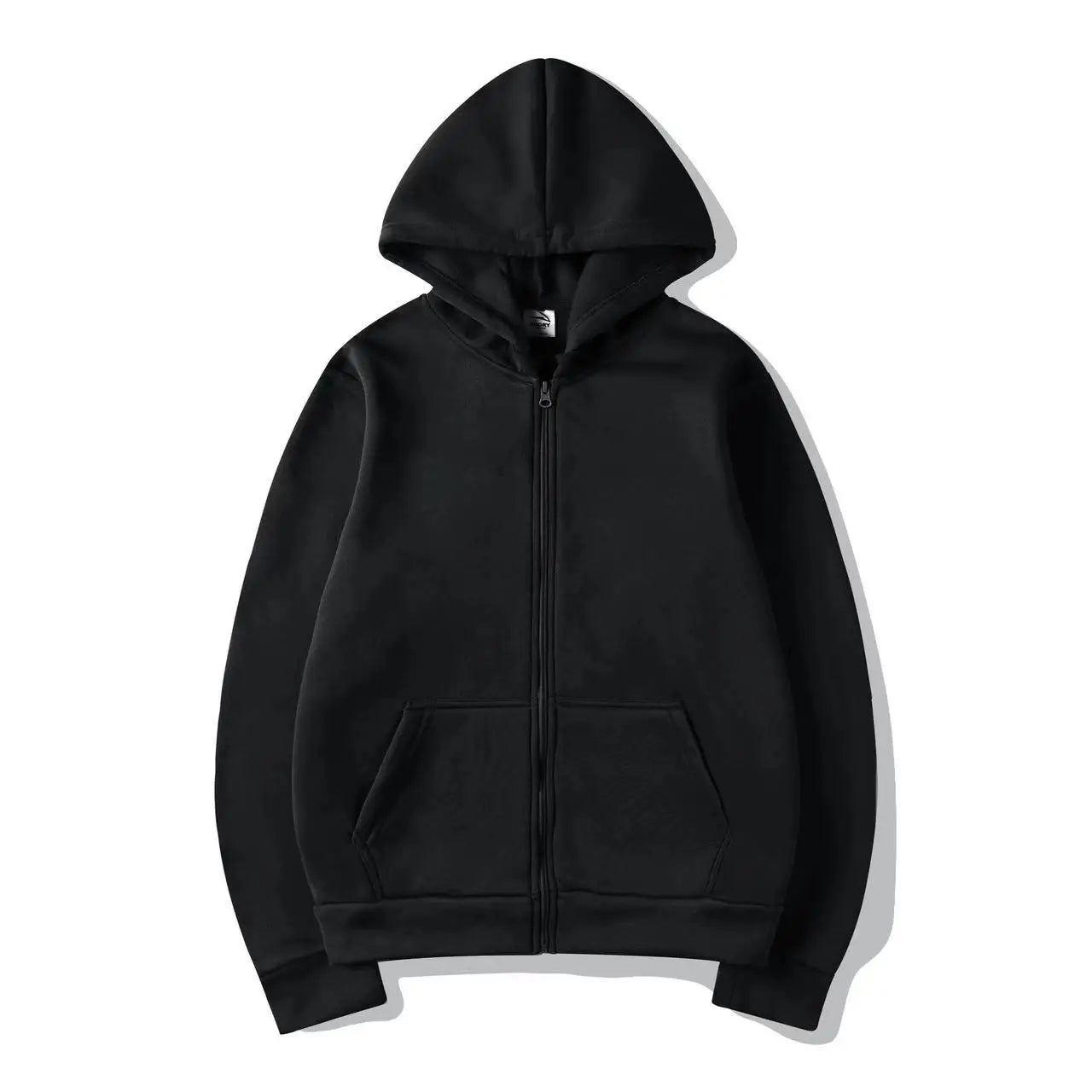 Men's Zip Up Hoodies Casual Zipper Jacket Coats Women Fleece Autumn Winter Harajuku Gothic Hooded Sweatshirts Sports Streetwear