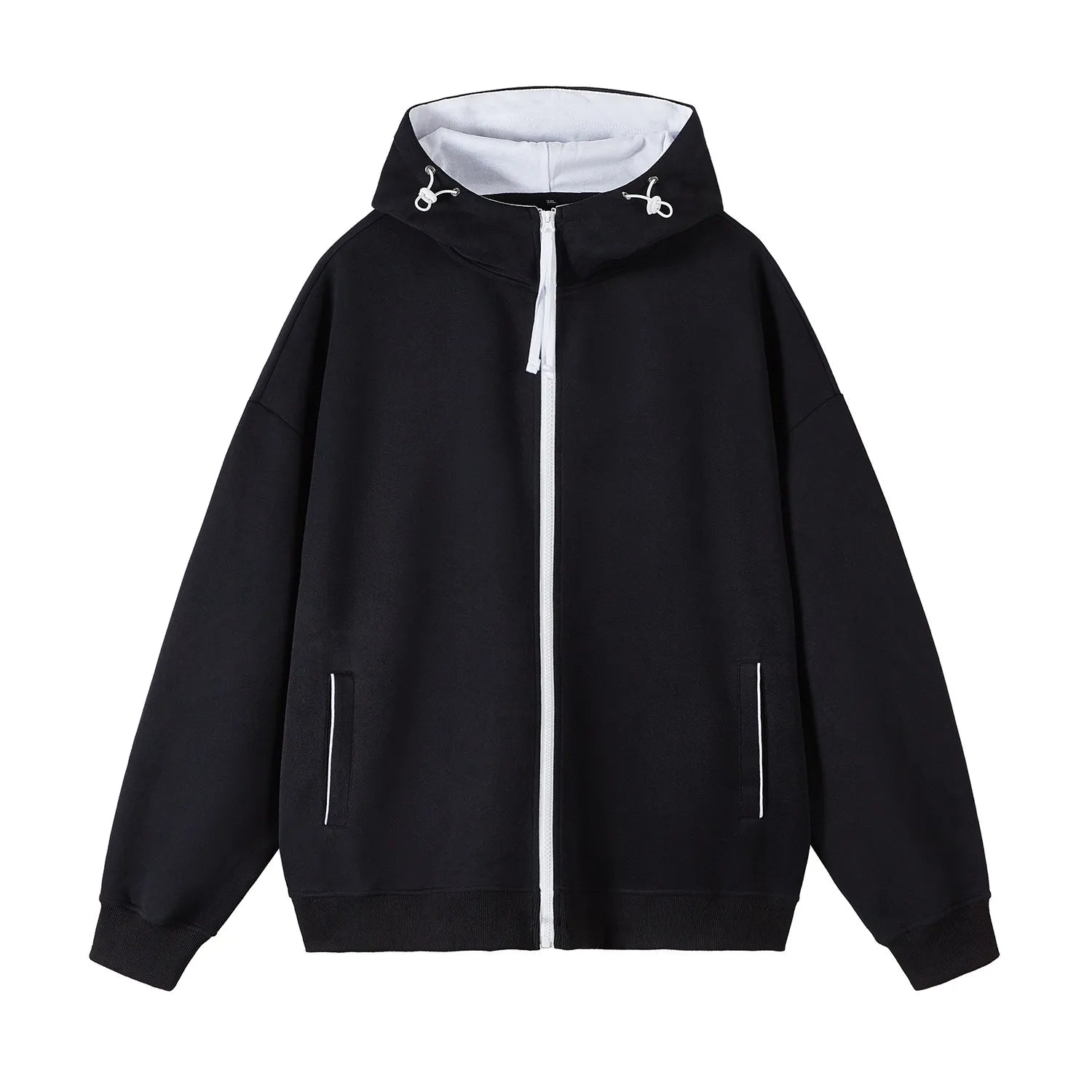 2026 Spring Cotton Hooded Hoodies Men Fashion Youthful Vitality Casual Outerwear Mens Zipper Hoodie Coat Hooded Sweatshirt Tops