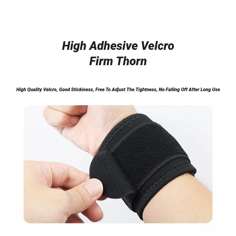 Fitness Wrist Support Straps Adjustable Strength Bandage Hand Wrist-Band Gym Wraps Brace Sports Wristbands for Workout Weightlif