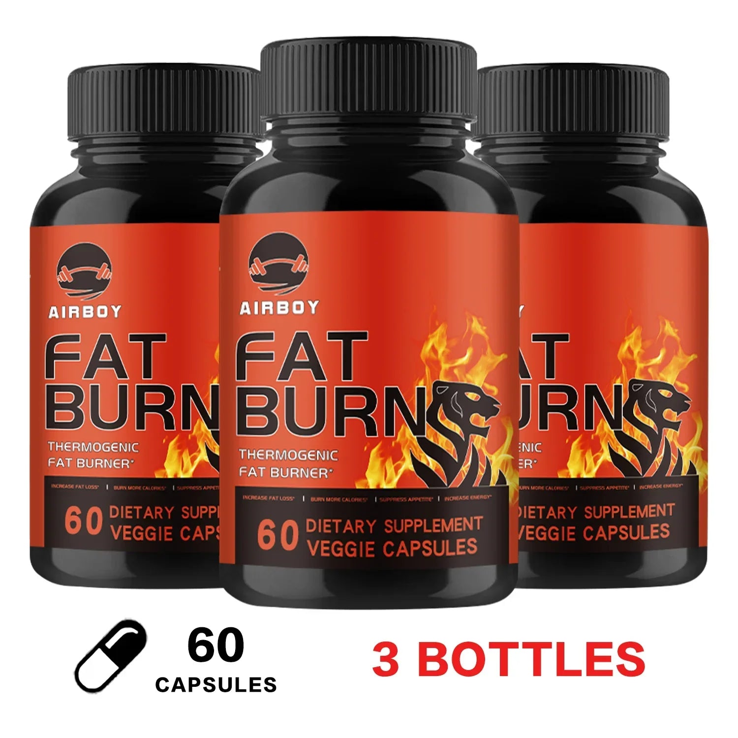 Burn-XT Fat Burner - Fat Burning, Energy Boosting, Appetite Suppressing, Metabolism Boosting
