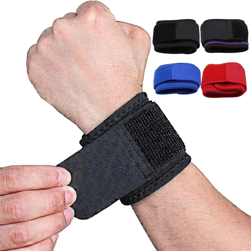 Fitness Wrist Support Straps Adjustable Strength Bandage Hand Wrist-Band Gym Wraps Brace Sports Wristbands for Workout Weightlif