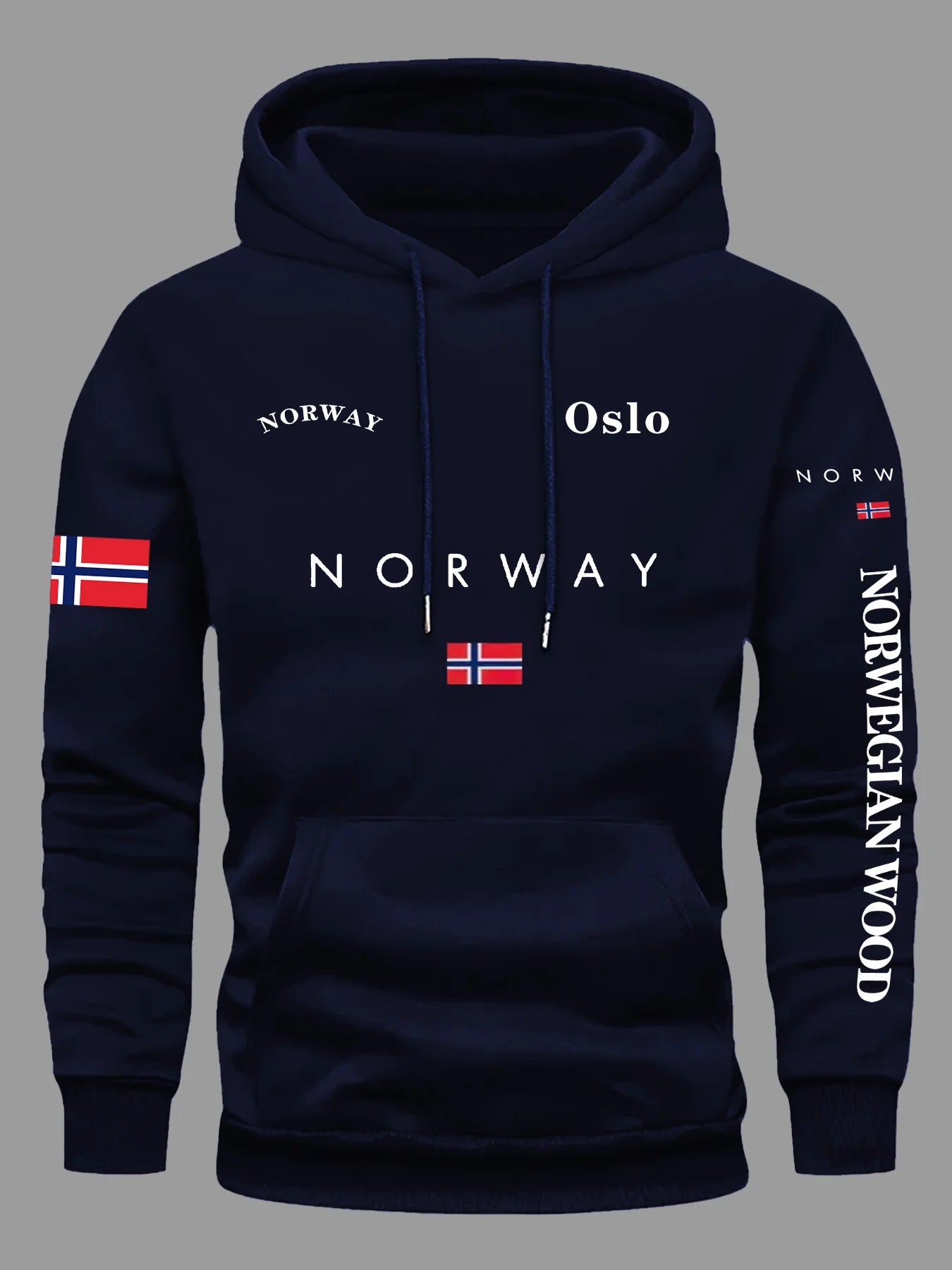 NORWAY Flag Hoodies Men Women Outdoor Sport Street Adventure Fitness Running Street Casual Autumn Winter Sweatshirt Top Clothing