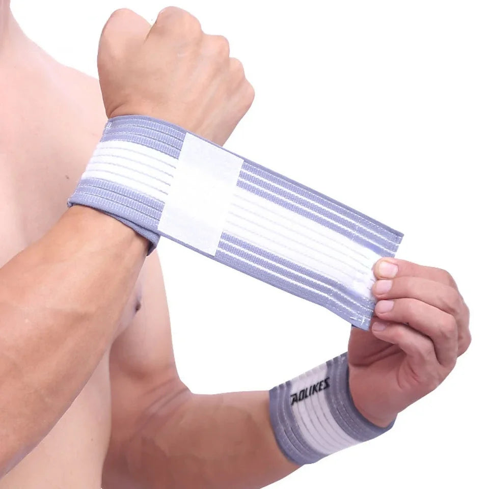 Gym Support Wrist Brace Wrap carpal tunnel Cotton Elastic Bandage Hand Sport Wristband wristband dispenser  wristbands 1PCS