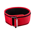 LOOGDEEL Weightlifting Belt Fitness Adjustable Nylon Gym Workout Belts Deadlifting Squatting Lifting Back Support Self-locking