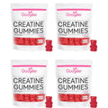 Creatine Monohydrate Gummies 2000mg with Vitamin B12 L Tyrosine L Theanine for Energy Fitness Training Support 90 Count