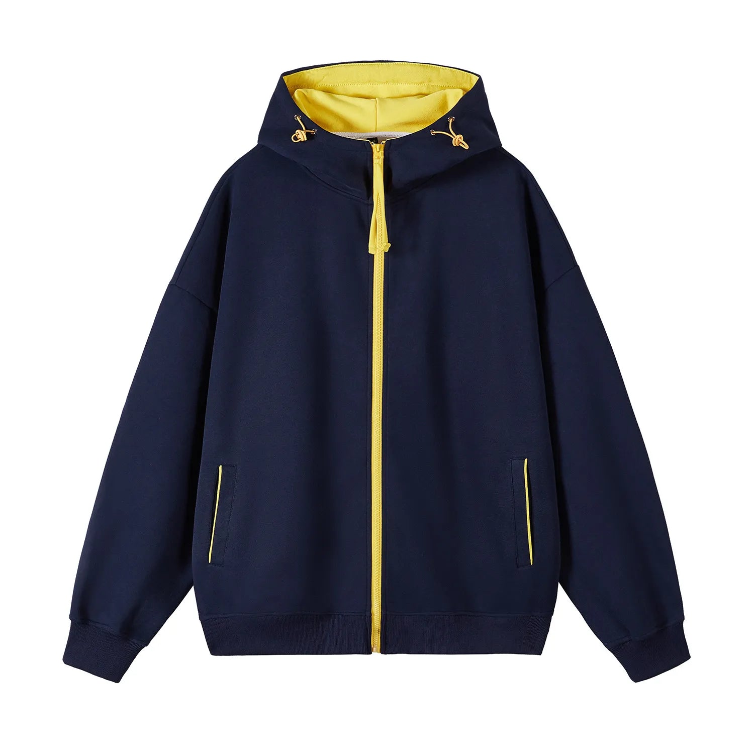 2026 Spring Cotton Hooded Hoodies Men Fashion Youthful Vitality Casual Outerwear Mens Zipper Hoodie Coat Hooded Sweatshirt Tops