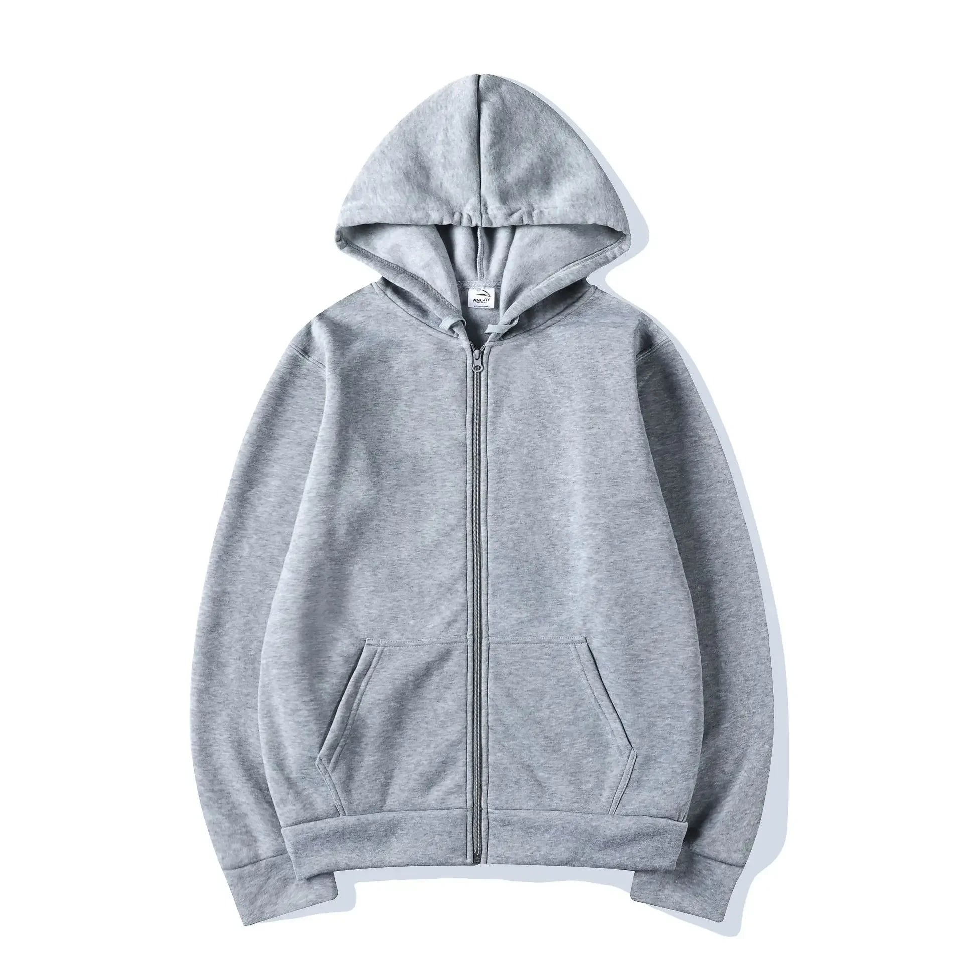 Men's Zip Up Hoodies Casual Zipper Jacket Coats Women Fleece Autumn Winter Harajuku Gothic Hooded Sweatshirts Sports Streetwear