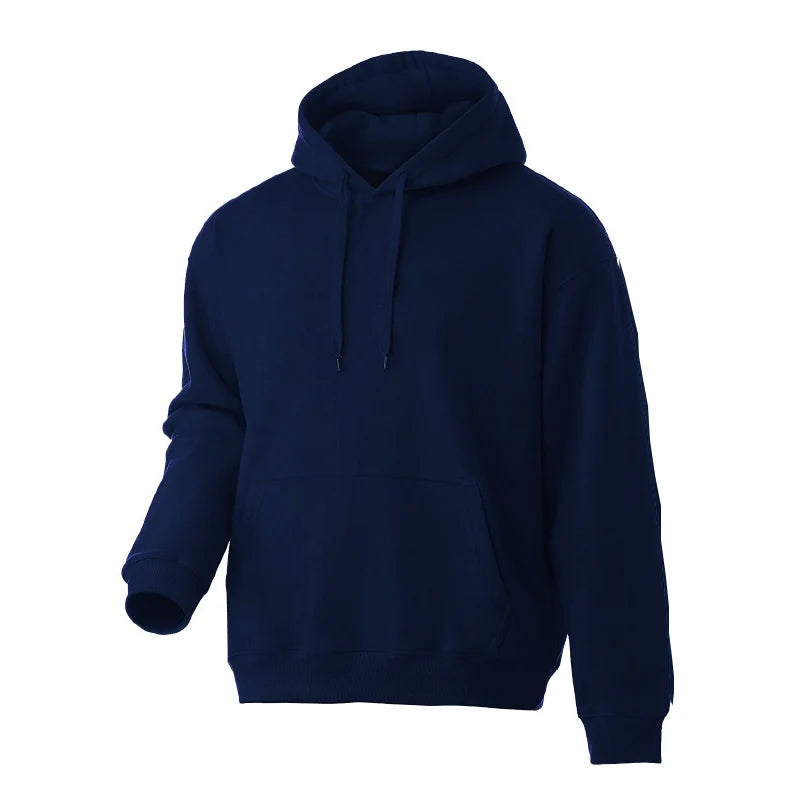 2025 Men's HoodiesHoodies Oversize Grey Women Pullover Spring Autumn Casual Hoodie Sweatshirts Solid Color  Sweatshirt For Male