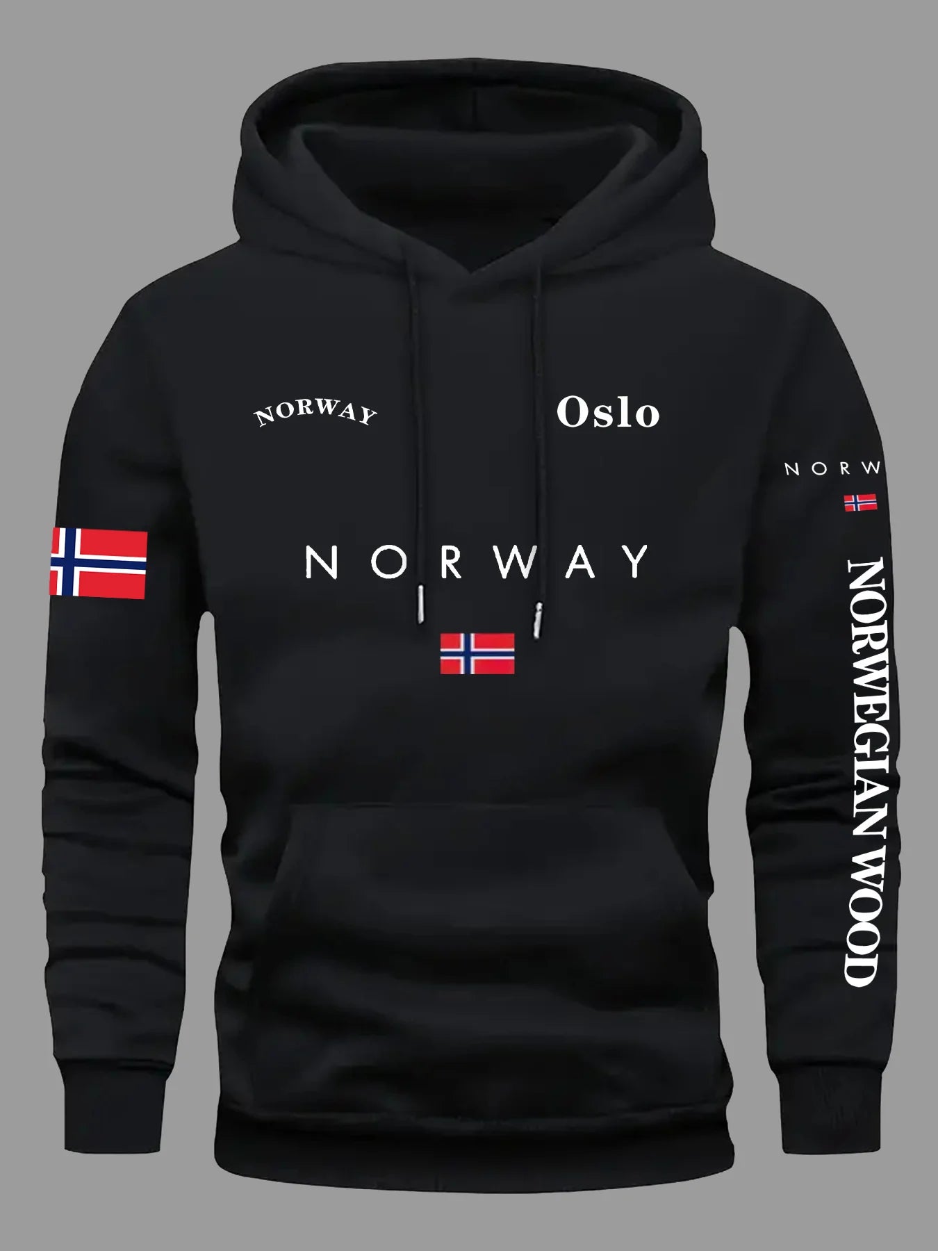 NORWAY Flag Hoodies Men Women Outdoor Sport Street Adventure Fitness Running Street Casual Autumn Winter Sweatshirt Top Clothing